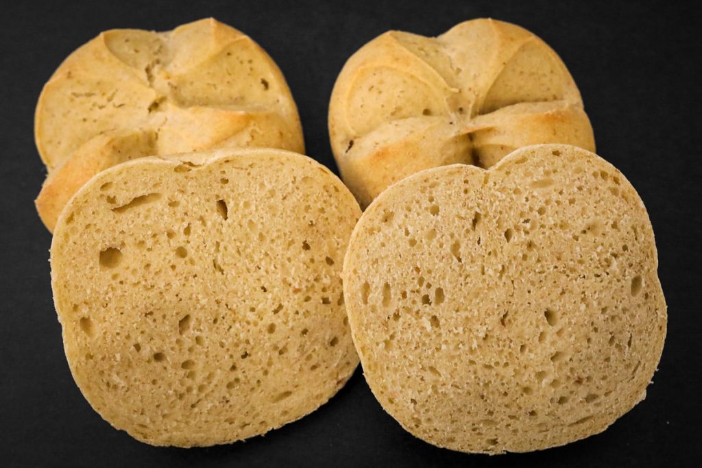 Sonntagsbrötchen Krume