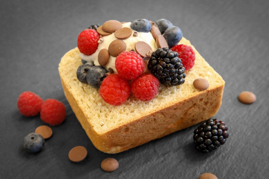 Shokupan als Dessert