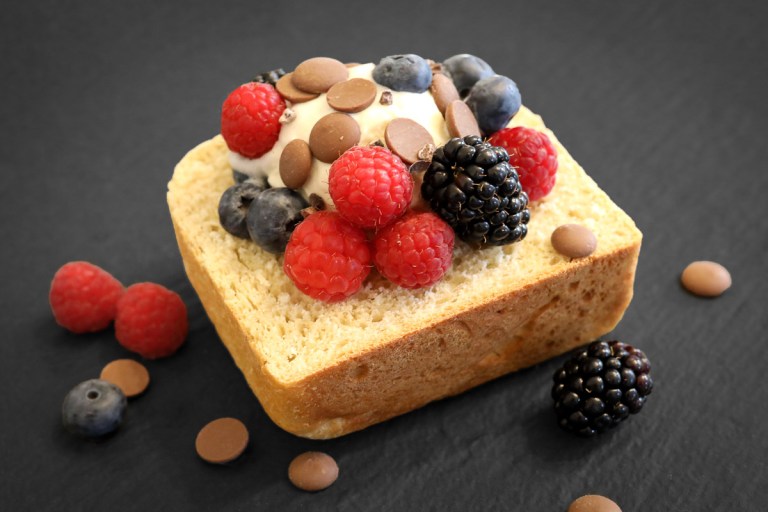 Shokupan als Dessert