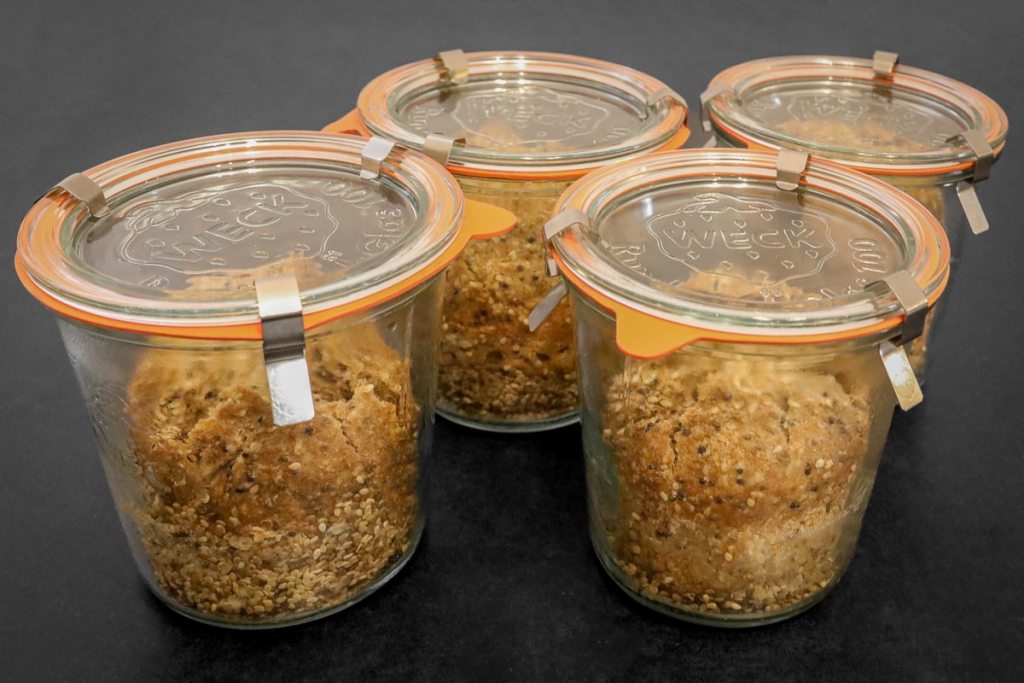 Brot im Weckglas