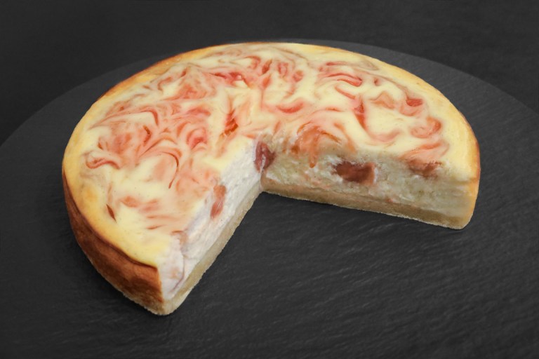 Rhabarber-Cheesecake