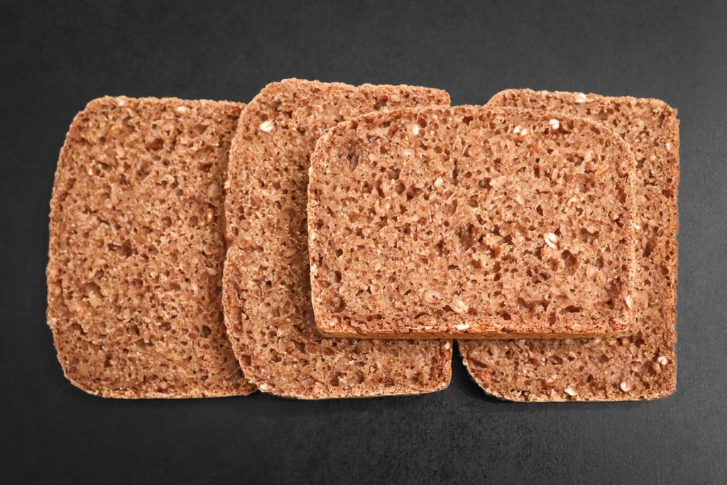 Brot aus Purpurweizen