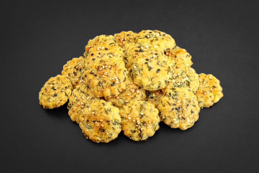 Bärlauch-Käsecracker